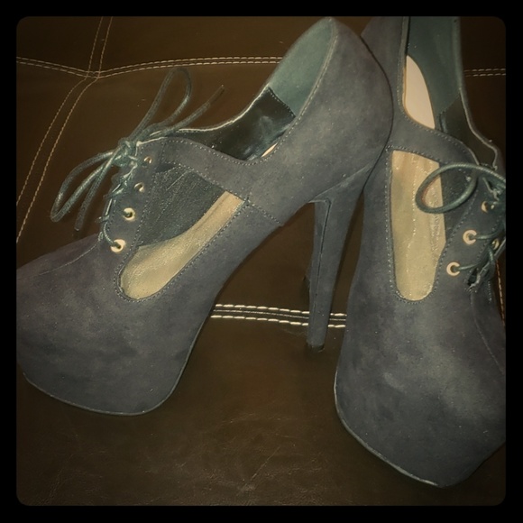 JustFab Sirena Platform Heels - Picture 1 of 6